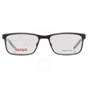 Hugo Boss Demo Rectangular Men's Eyeglasses Hg 1005 0n7i 55 In Black