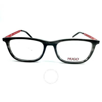 Hugo Boss Demo Rectangular Men's Eyeglasses Hg 1018 Sam 0pzh 52 In Green