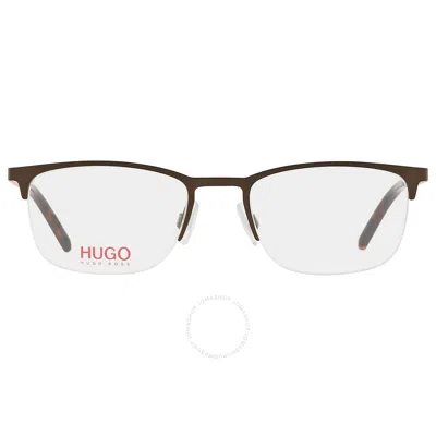 Hugo Boss Demo Rectangular Men's Eyeglasses Hg 1019 0fre 53 In Black