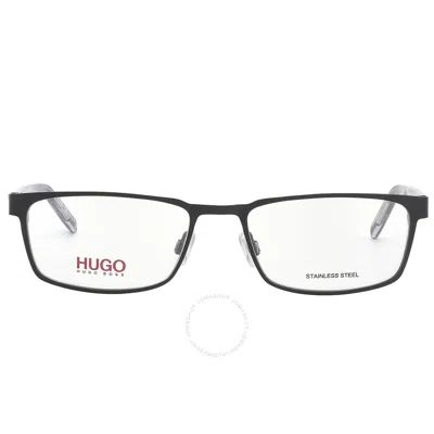 Hugo Boss Demo Rectangular Men's Eyeglasses Hg 1075 0003 56 In Black