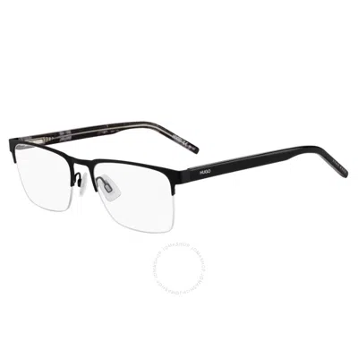 Hugo Boss Gray Metal Frames In Black