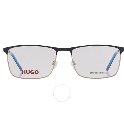 Hugo Boss Demo Rectangular Men's Eyeglasses Hg 1182 0ku0 56 In Black