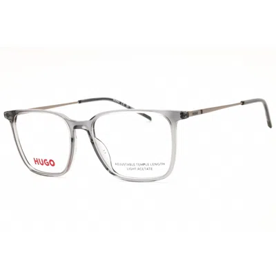 Hugo Boss Demo Rectangular Men's Eyeglasses Hg 1288 0d3x 52 In ["grey"]