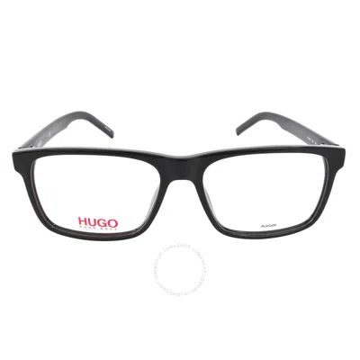 Hugo Boss Demo Rectangular Unisex Eyeglasses Hg 1014 0807 54 In Black