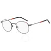 Hugo Boss Demo Round Men's Eyeglasses Hg 1122 0blx 51