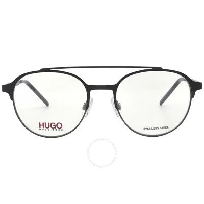 Hugo Boss Demo Round Men's Eyeglasses Hg 1156 0rzz 53 In Black