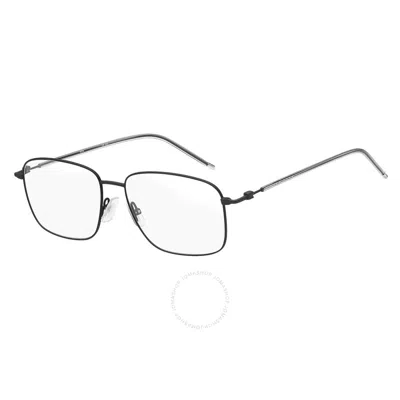 Hugo Boss Demo Square Men's Eyeglasses Boss 1312 0003 57 In Black