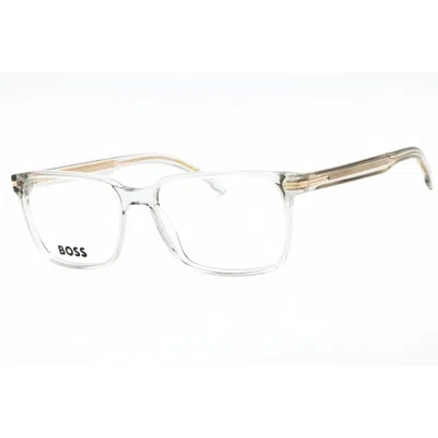 Hugo Boss Demo Square Men's Eyeglasses Boss 1511 0kb7 57 In Transparent