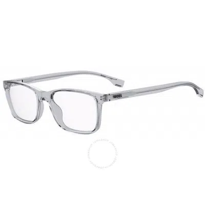 Hugo Boss Demo Square Men's Eyeglasses Boss 1570 0kb7 54 In Gray