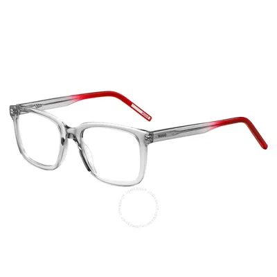 Hugo Boss Demo Square Men's Eyeglasses Hg 1261 0268 51 In Gray