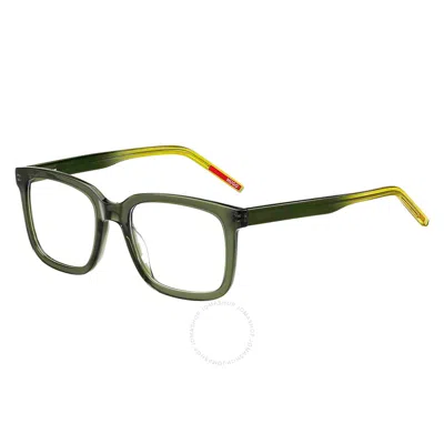 Hugo Boss Demo Square Men's Eyeglasses Hg1261 0gp7 51 In Green