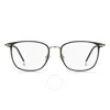 Hugo Boss Demoi Square Eyeglasses Boss 1431 02m2 52
