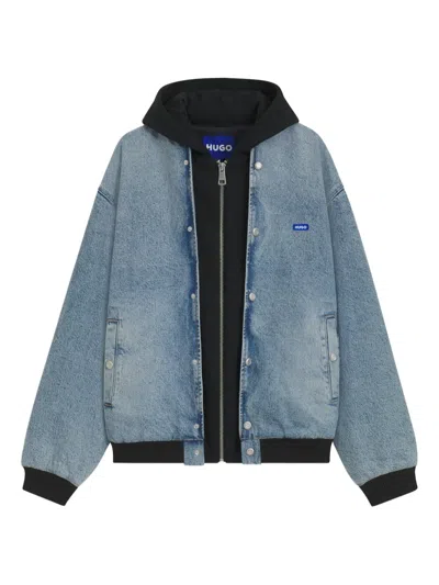 HUGO BOSS DENIM BOMBER JACKET