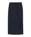 Hugo Boss Front-slit Maxi Skirt In Black