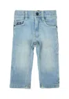 Hugo Boss Denim Jeans For Baby Boy In Blue