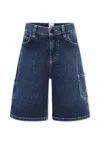 Hugo Boss Denim Jeans For Boy With Logo In Blue