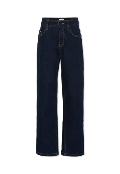 Hugo Boss Kids' Denim Jeans For Boy With Logo In Blue