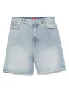 Hugo Boss Denim Shorts In Blue