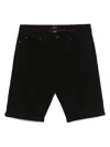 Hugo Boss Denim Shorts In Black