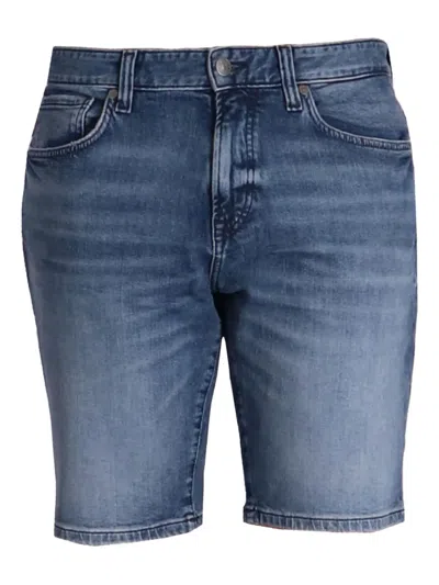 Hugo Boss Denim Shorts In Blue