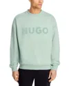 Hugo Boss Denix Oversized Logo Sweatshirt In Multi