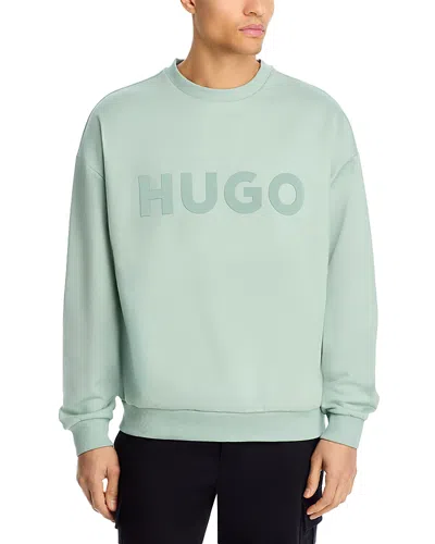 Hugo Boss Denix Oversized Logo Sweatshirt In Multi