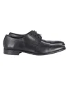 Hugo Boss Derby Lace-up Formal Shoes In Black Leather