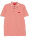 Hugo Boss Deresino 232 Polo Shirt In Pink