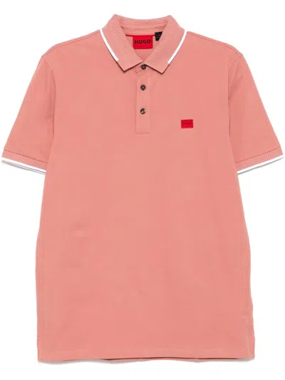 Hugo Boss Deresino 232 Polo Shirt In Pink