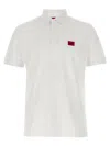 Hugo Boss Hugo Polo Shirt With Logo Patch In White