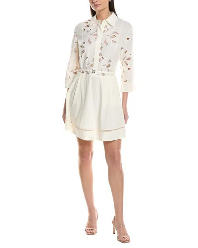 Hugo Boss Derodi Mini Dress In White