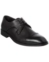Hugo Boss Derrek Leather Derby In Black