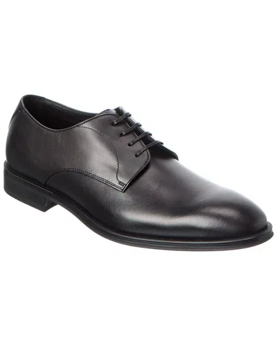 Hugo Boss Boss Derreck Plain Toe Derby In Animal Print