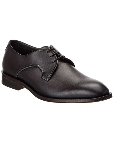 Hugo Boss Derrek Leather Derby In Red