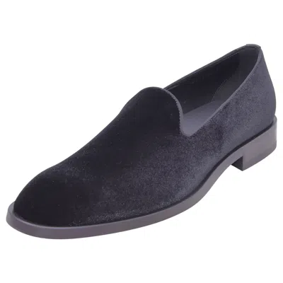 Pre-owned Hugo Boss Derrek_loaf_vlt Men's Slip-on Loafers Shoes In Black