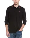 Hugo Boss Hugo Derrikos Regular Fit Polo T Shirt Black