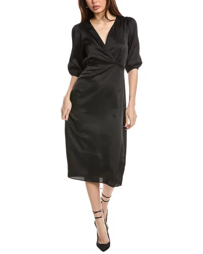 Hugo Boss Destinia Midi Dress In Black