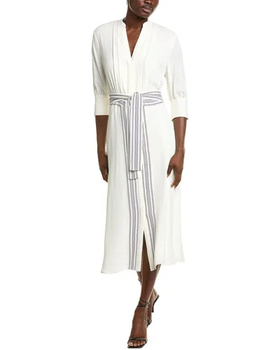 Hugo Boss Destripie Shirtdress In White