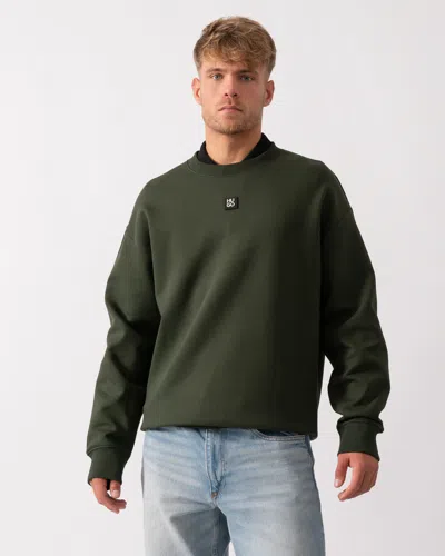 Hugo Boss Dettil Mens Sweatshirt In Green