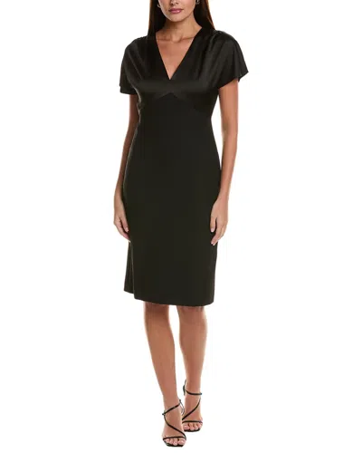 Hugo Boss Dijeta Sheath Dress In Brown