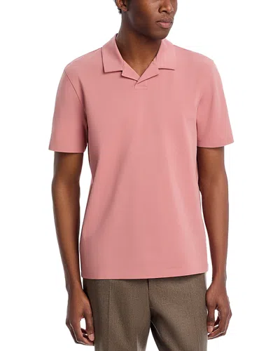 Hugo Boss Dimerspolo Slim Fit Polo In Open Pink