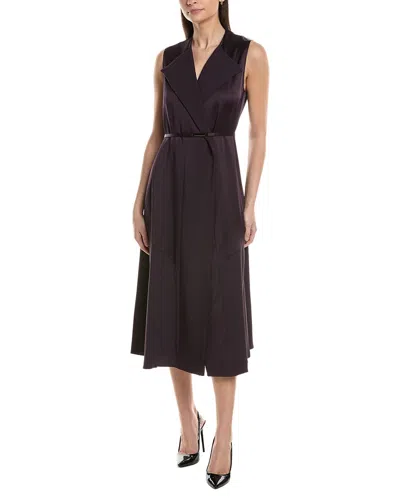 Hugo Boss Dimosa Midi Dress In Brown