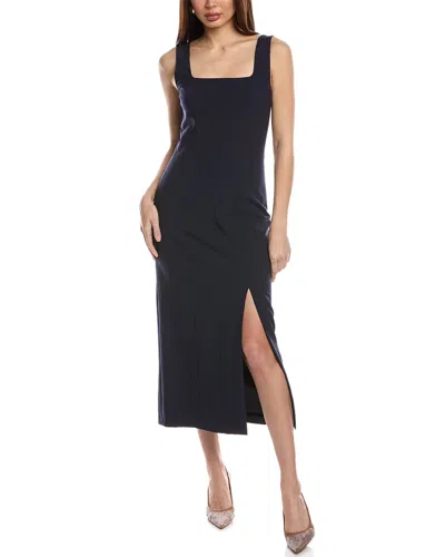 Hugo Boss Dineza Maxi Dress In Blue