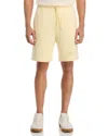 Hugo Boss Dinkoe Drawstring 8.26 Shorts In Yellow