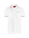 Hugo Boss Dinoso Polo Shirt In White
