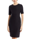 Hugo Boss Dirula Sheath Dress In Black