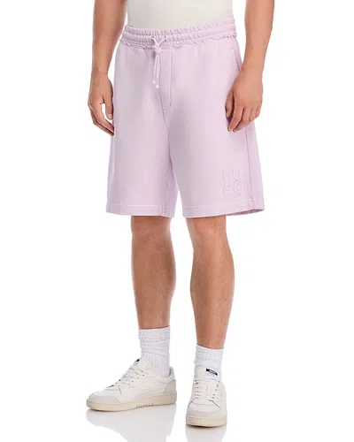 Hugo Boss Distrell 9 Shorts In Purple
