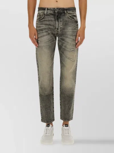 Hugo Boss Distressed Denim With Belt Loops