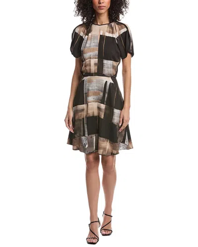 Hugo Boss Divalia Midi Dress In Black