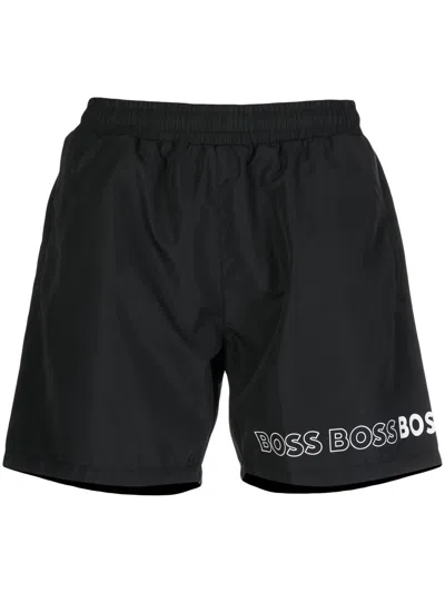 Hugo Boss Dolphin Hoodie "black" In 007 / Black
